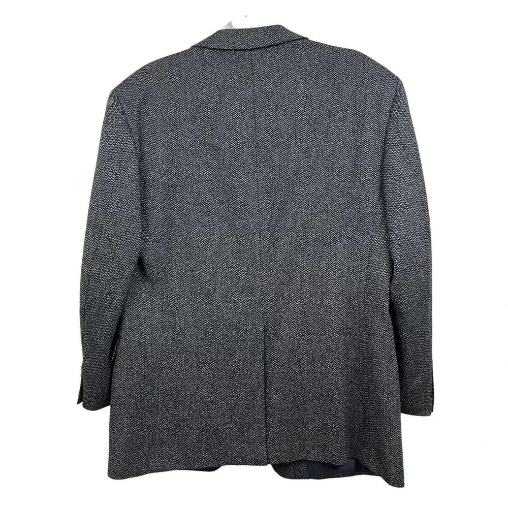 Hickey Freeman Collection Lambswool Diplomat‎ Blazer Suit Jacket Men Size 43R